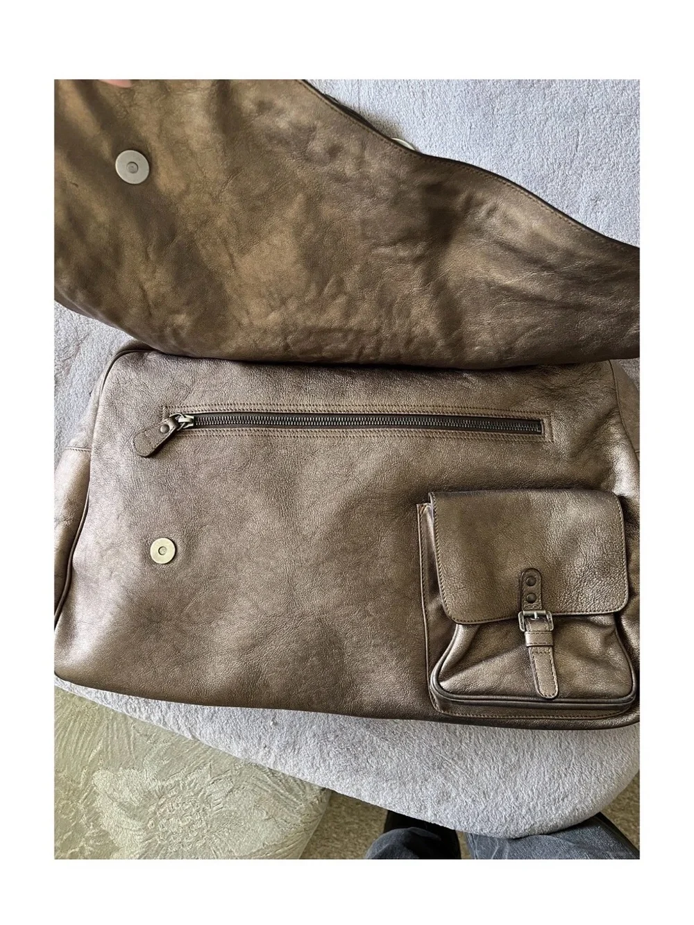 Dior large gaucho saddle bag
